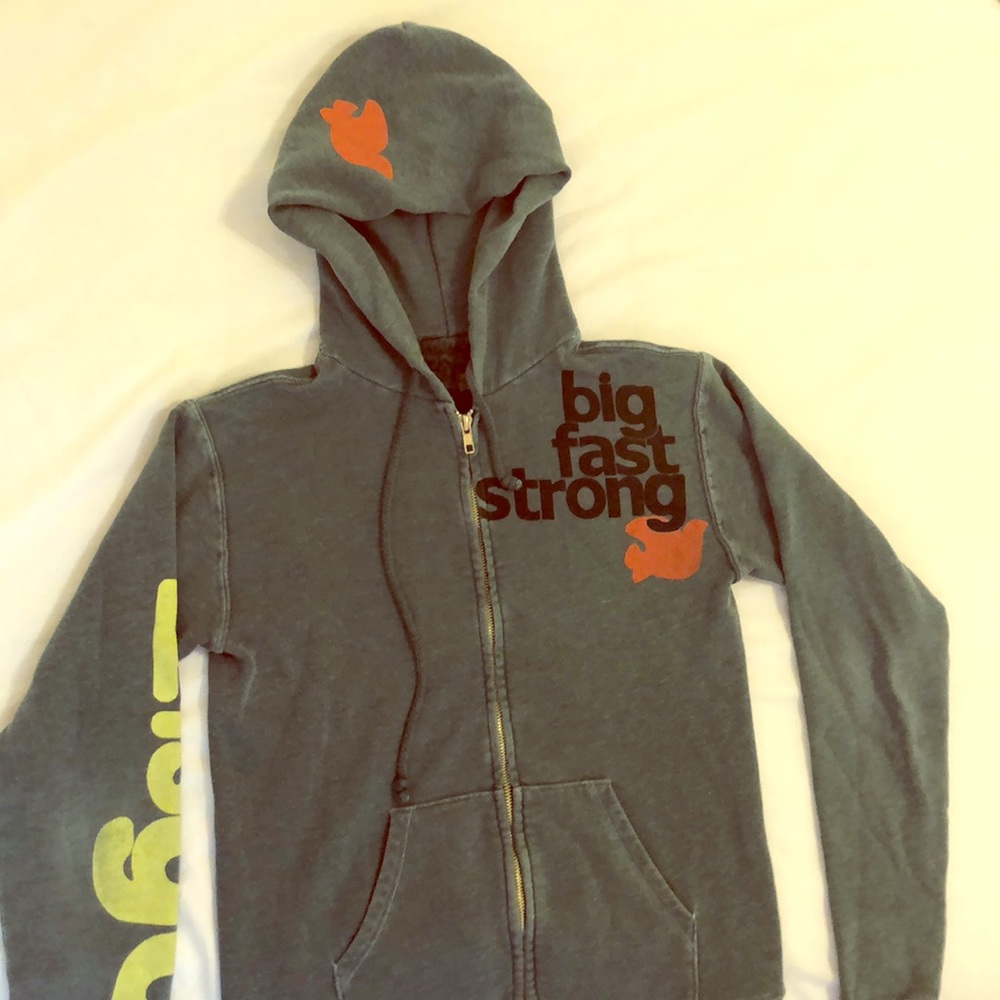 Free City zip up sweatshirt, size 1